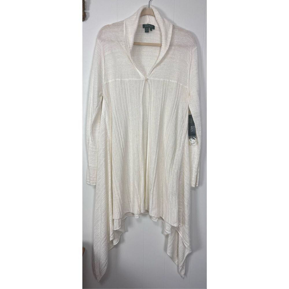 Ralph Lauren Cream Women's Cardigan